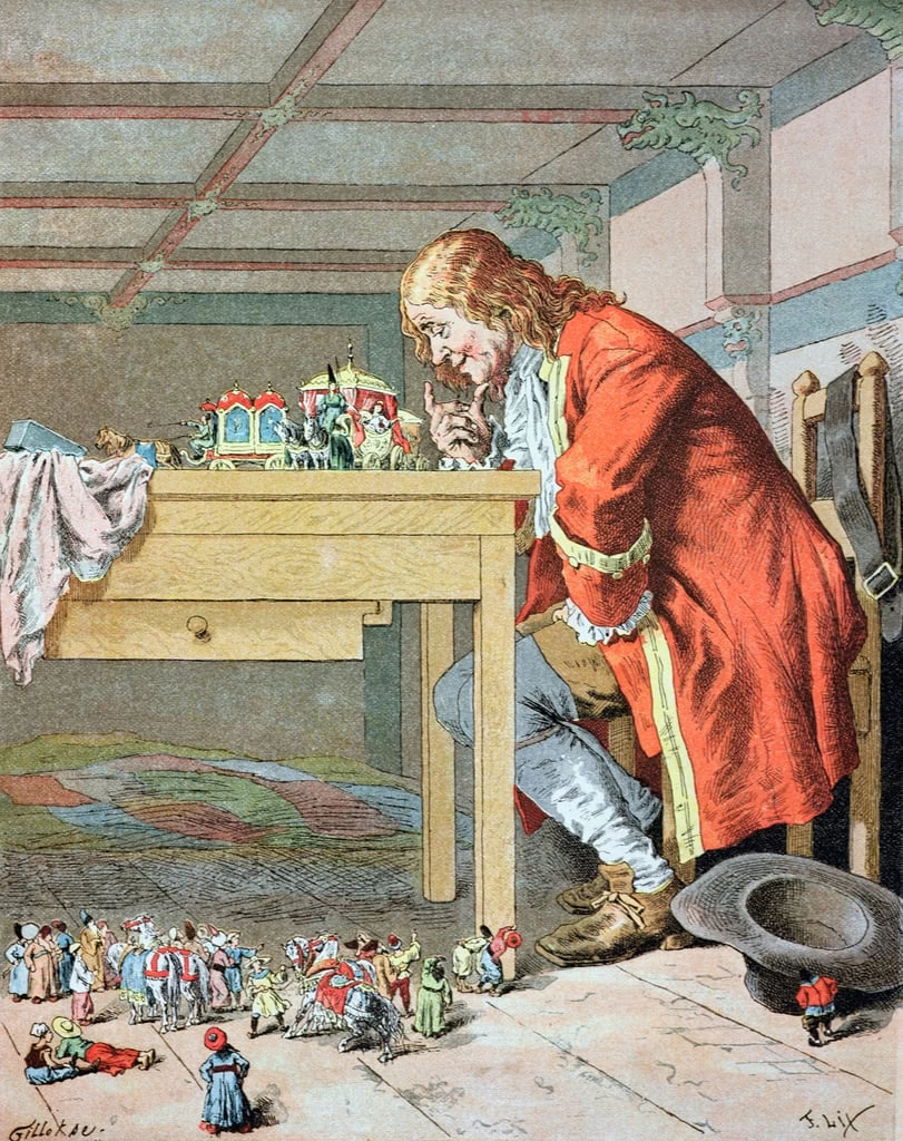 Frederic Theodore Lix - Illustrazione per Gulliver